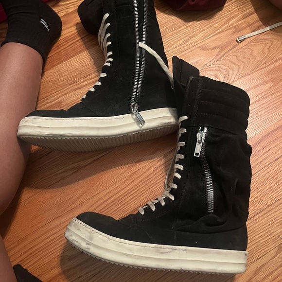 Rick Owens Cargo Boots size 40 men - Picture 4 of 6